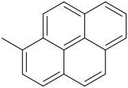 METHYLPYRENE molecular structure