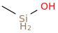 METHYLSILANOL molecular structure