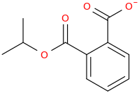 MONOISOPROPYLPHTHALATE molecular structure