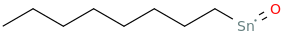 MONOOCTYLTINOXIDE molecular structure