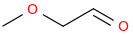 Methoxyacetaldehyde molecular structure