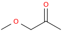 Methoxyacetone molecular structure