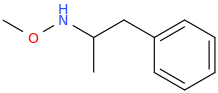 Methoxyamphetamine molecular structure