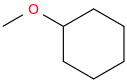 Methoxycyclohexane molecular structure