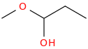 Methoxypropanol molecular structure
