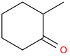 Methylcyclohexanone molecular structure
