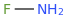 Monofluoroamine molecular structure