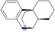 Morphinan molecular structure