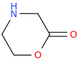 Morpholin-2-one molecular structure