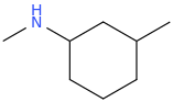 N,3-dimethylcyclohexan-1-amine molecular structure
