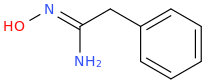 N'-hydroxy-2-phenylethanimidamide molecular structure