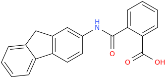N-(2-FLUORENYL)PHTHALAMICACID molecular structure