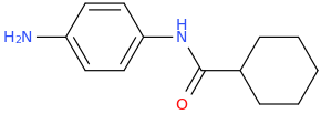 N-(4-Aminophenyl)cyclohexanecarboxamide molecular structure