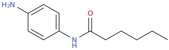 N-(4-Aminophenyl)hexanamide molecular structure