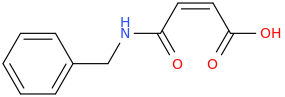 N-BENZYLMALEAMIC ACID molecular structure