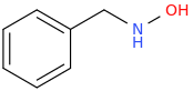 N-Benzylhydroxylamine molecular structure