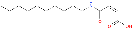 N-DECYLMALEAMIC ACID molecular structure