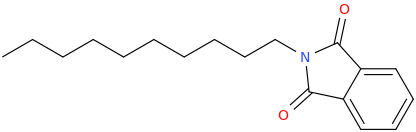 N-DECYLPHTHALIMIDE molecular structure