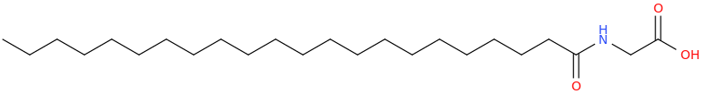N-DOCOSANOYL-GLYCINE molecular structure