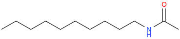 N-Decylacetamide molecular structure
