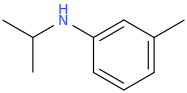 N-ISOPROPYL-M-TOLUIDINE molecular structure