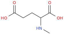 N-METHYL-DL-GLUTAMIC ACID molecular structure