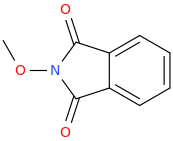 N-Methoxyphthalimide molecular structure