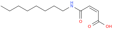 N-OCTYLMALEAMIC ACID molecular structure