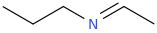N-PROPYLETHYLIDENEAMINE molecular structure