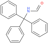 N-TRITYLFORMAMIDE molecular structure