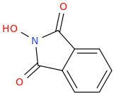 N-hydroxyphthalimide molecular structure