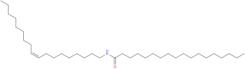 N-oleylstearamide molecular structure