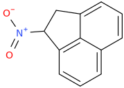 NITROACENAPHTHENE molecular structure