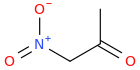 NITROACETONE molecular structure