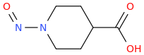NITROSOISONIPECOTICACID molecular structure
