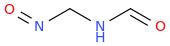 NITROSOMETHYLFORMAMIDE molecular structure