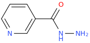 NicotinicHydrazide molecular structure