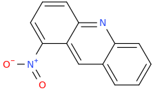 Nitroacridine molecular structure