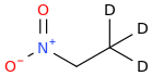 Nitroethane--d3 molecular structure