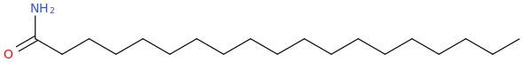 Nonadecanamide molecular structure