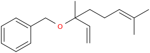 O-Benzyllinalool molecular structure