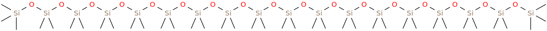 OCTATRIACONTAMETHYLOCTADECASILOXANE molecular structure