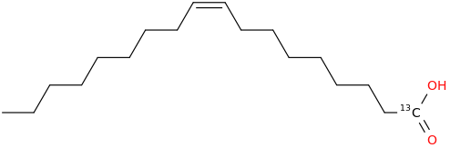 OLEIC ACID-1-13C molecular structure