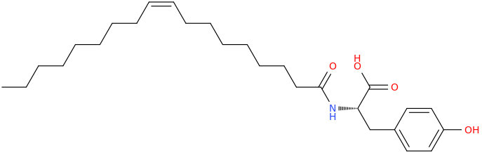 OLEOYL TYROSINE molecular structure