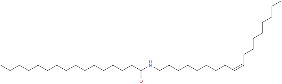 OLEYL PALMITAMIDE molecular structure