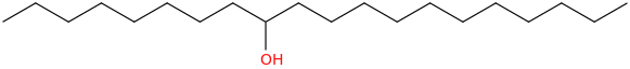 Octyldodecanol molecular structure