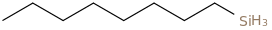 Octylsilane molecular structure