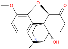 Oxycodone molecular structure