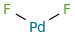 PALLADIUM DIFLUORIDE molecular structure