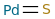 PALLADIUMSULPHIDE molecular structure